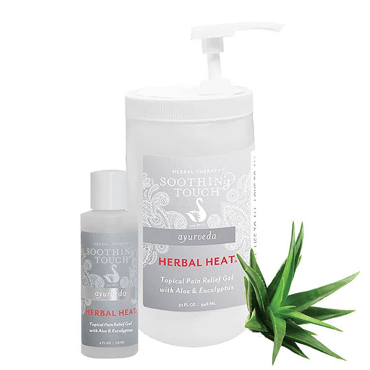 Soothing Touch® Herbal Heat Topical Pain Relief Gel 32 oz. Pump