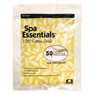Spa Essentials Oval Eye Pads - 225 Cotton Ovals 6$
