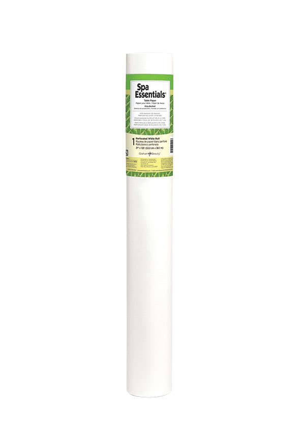 Spa Essentials® Poly Backed Table Paper Roll 21