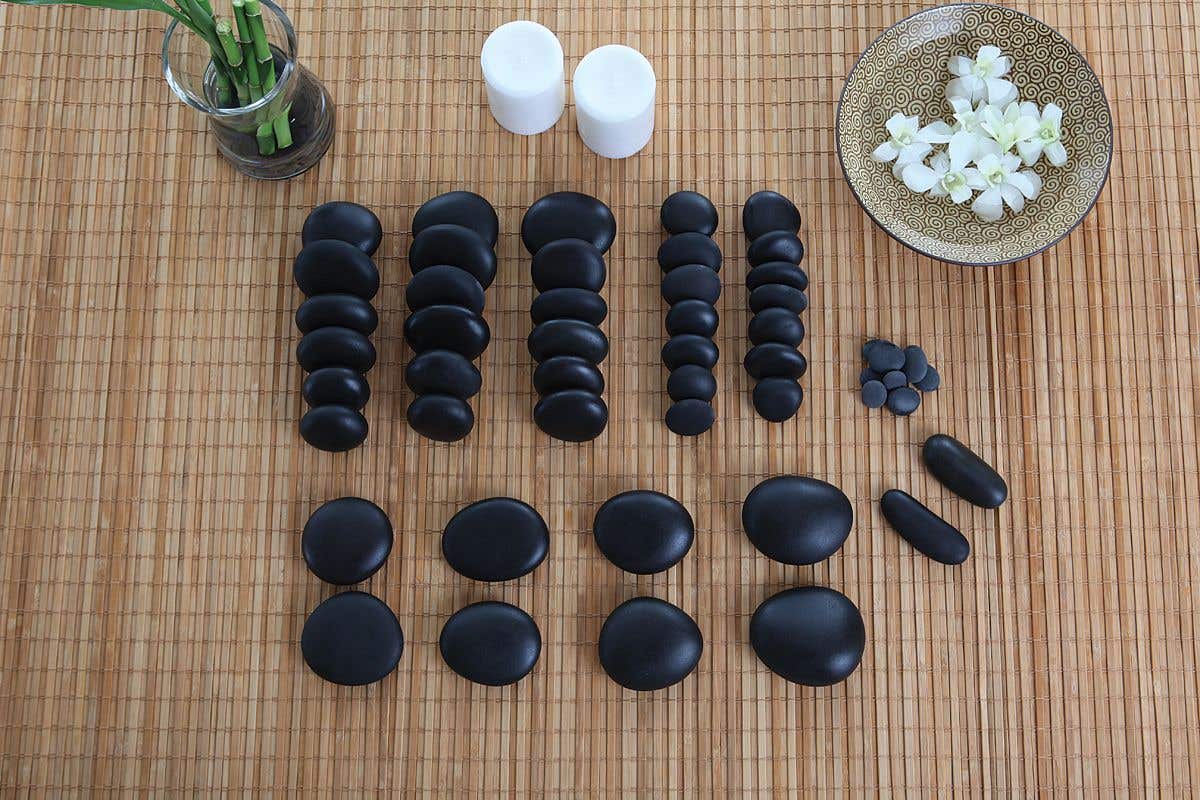 HotStoneMassage50PcSet