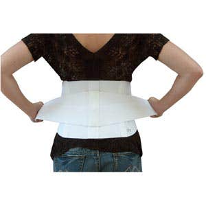 2-In-1 Knitted LS Back Support White 3Xl 46-50 39$