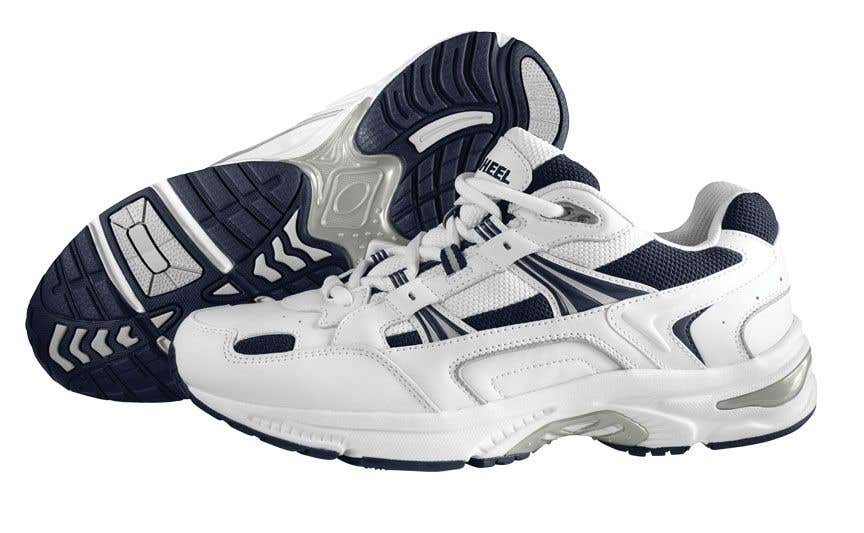 Men's Walker White/Navy Size 8 Medium
