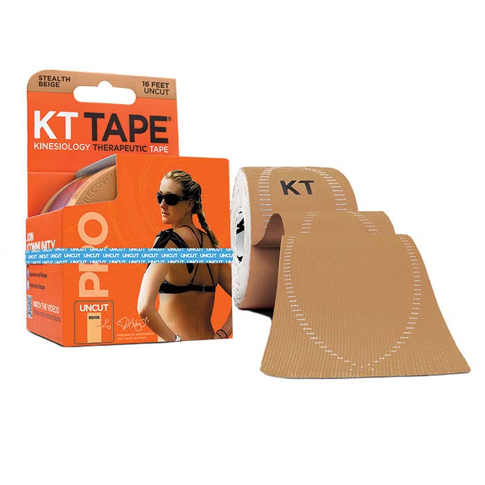 KT Tape® Pro Uncut Kinesiology Tape 16' - Black