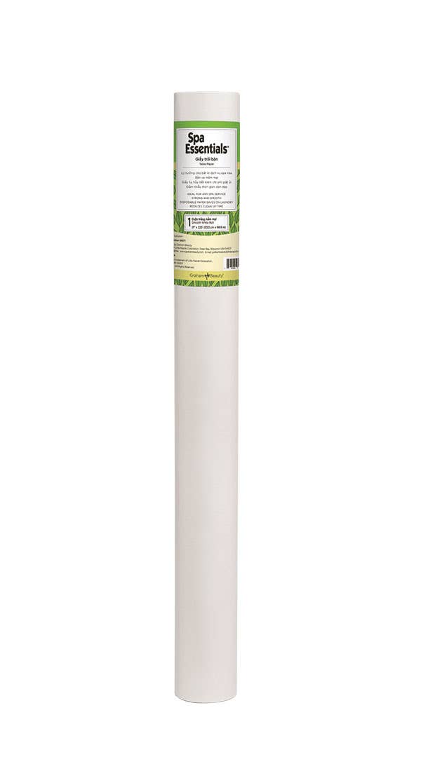 Spa Essentials Smooth Table Paper Roll 27 W X 225 L 13$