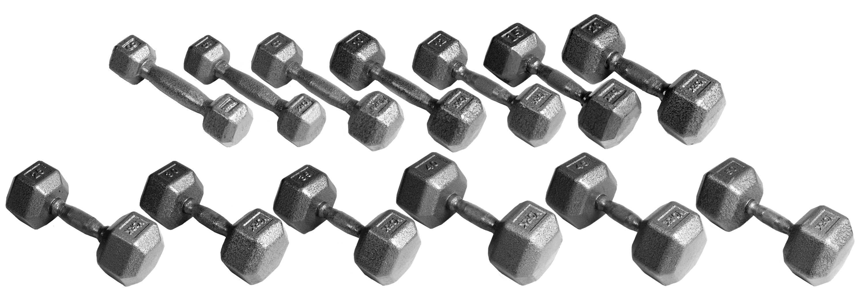 YorkbarHexDumbbells