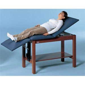 H-Brace Space Saver Tbl W/Bkrst Gray Dove Gray