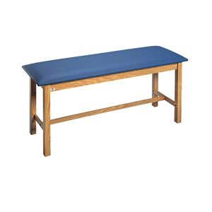 H-Brace Treatment Table Burgundy