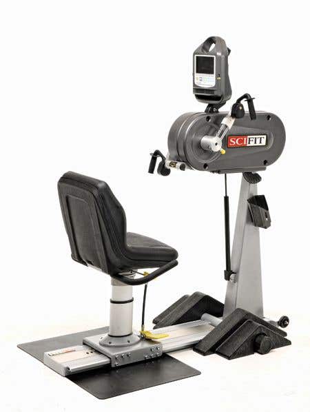 SCIFITPRO®UpperBodywithAdjustableCranks,FixedBariatricSeat,WheelchairPlatform