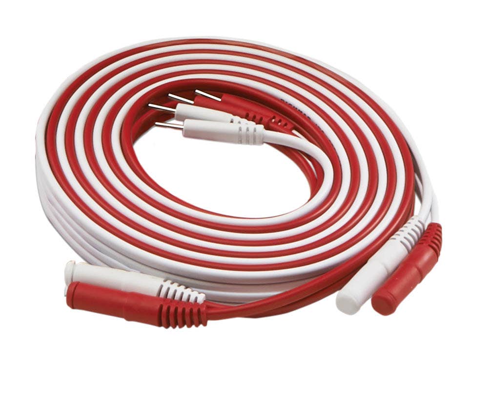 Richmar Red White 12 Foot Lead Cord set 2pk 104$