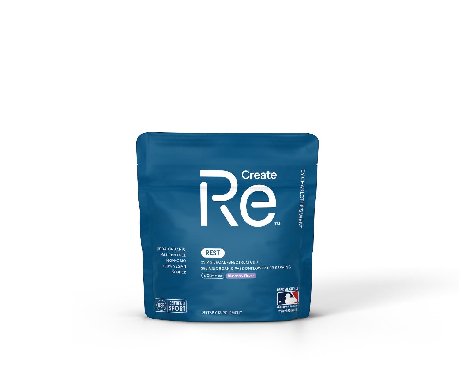 Charlottes Web ReCreate Rest Gummies- 6CT 6$