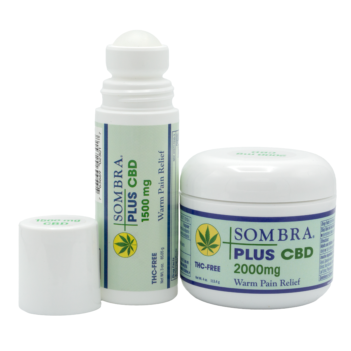 Sombra®PLUSCBDWarmTherapyNaturalPainRelievingGel