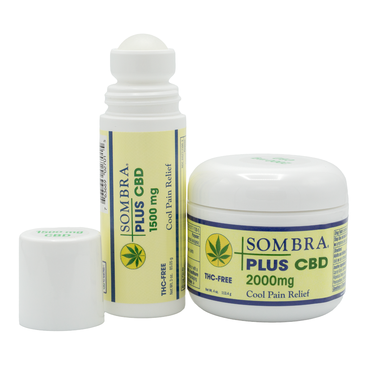 Sombra®PLUSCBDCoolTherapyNaturalPainRelievingGel