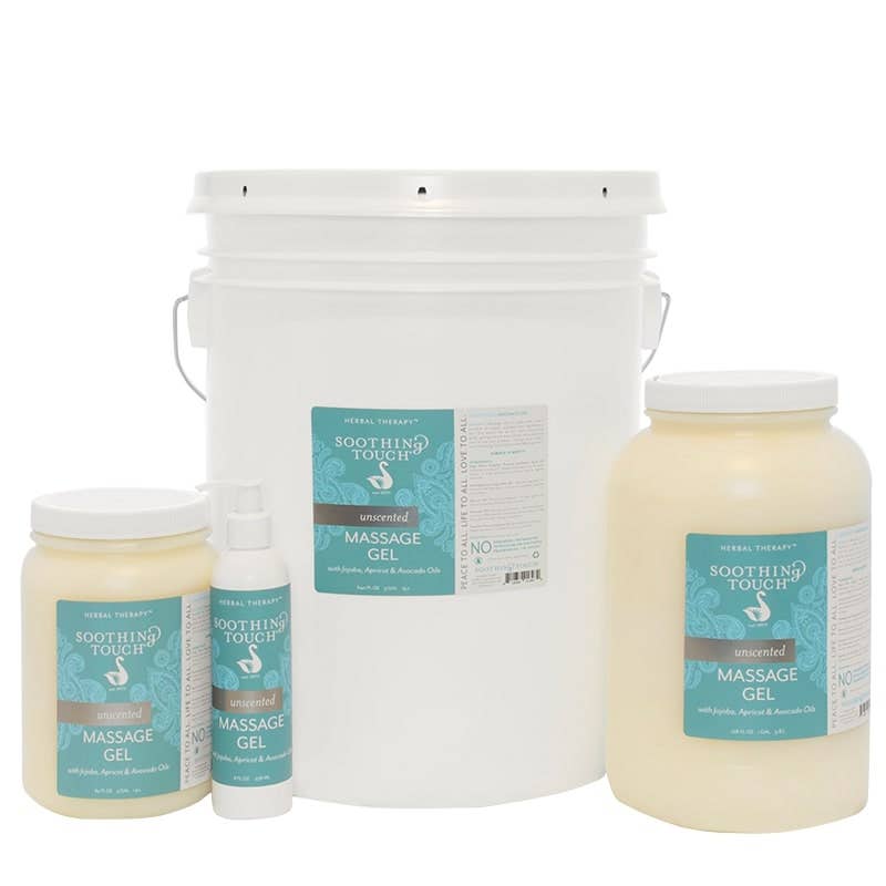 Soothing Touch Unscented Massage Gel 12 Gallon 64 oz 6$
