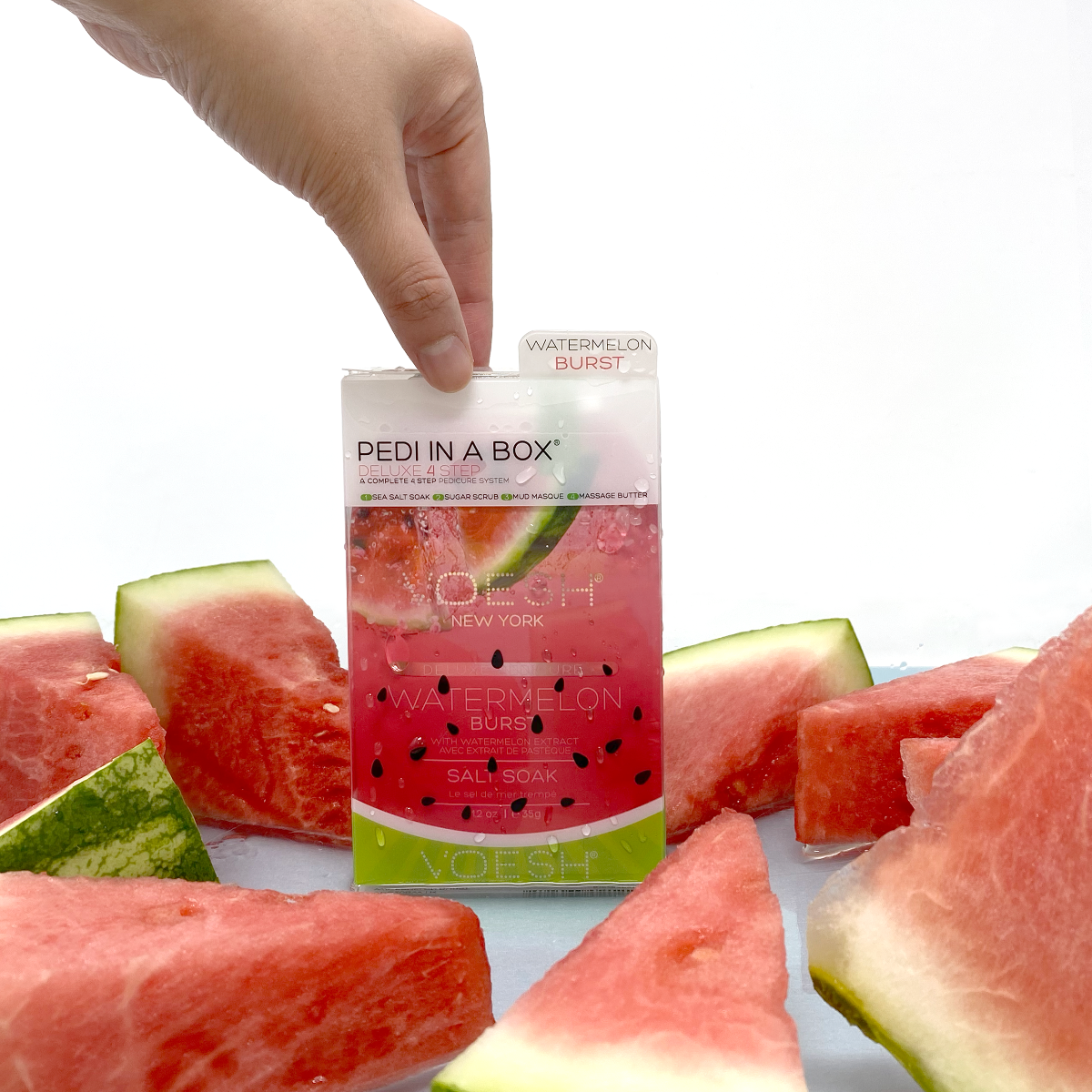 Voesh Pedi In A Box 4 Step Watermelon Burst