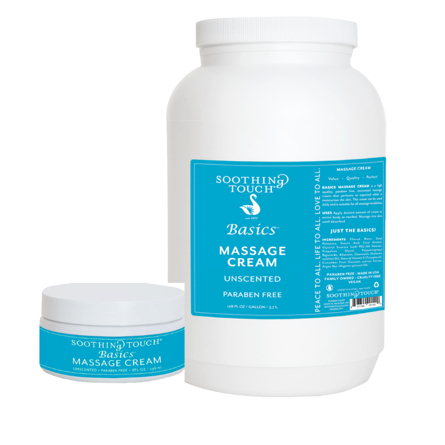 Soothing Touch Basics Massage Cream - Unscented Paraben-Free 8$