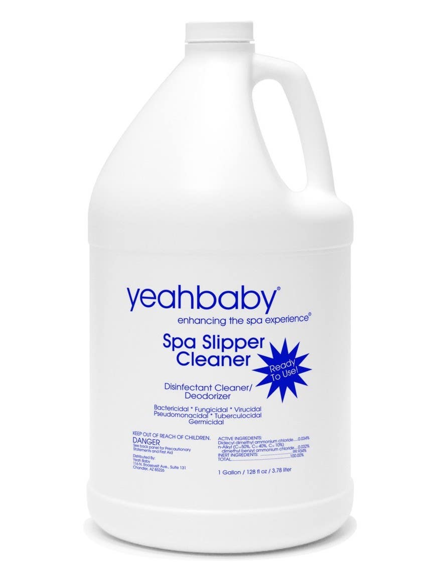 Yeah Baby Spa Slipper Disinfectant - Spa Sandal Cleaner - 1 Gallon $31