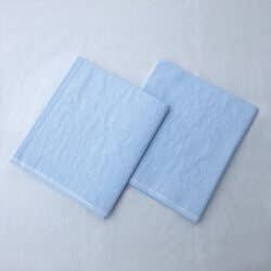 TIDI&reg; Ultimate Tissue/Poly/Tissue Blue Drape Sheets
