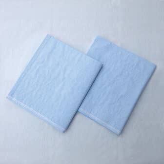 TIDI&reg; Ultimate Tissue/Poly/Tissue Blue Drape Sheets