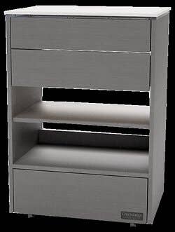 OAKWORKS® Masters Collection Halo Trolley with 3 Drawers