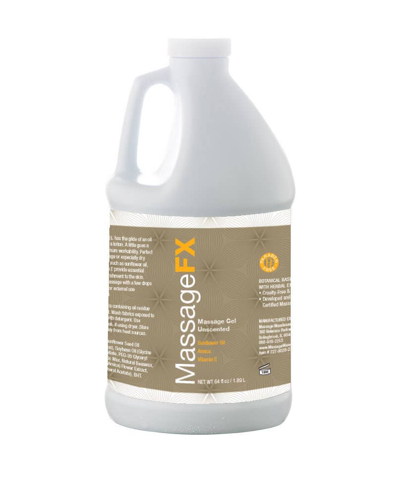 Massage FX® Massage Gel 1/2 Gallon (64 oz.)