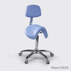 Lemi® Horse Saddle Stool with Back 052/S