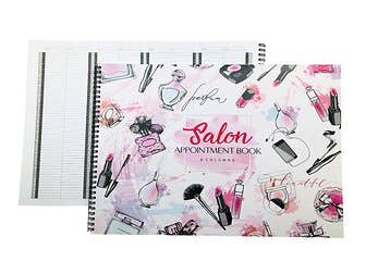 Salon Appointment Book - 8 Columns