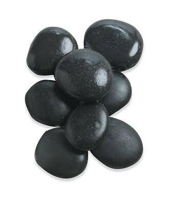 Hot Massage Medium Stones, Set Of 8 2" - 3"