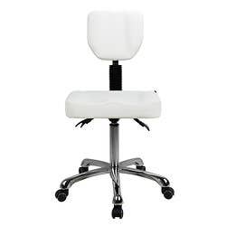 Silverfox Stool with Back, 1030