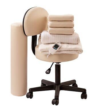 NRG® Deluxe Flannel Massage Table Sheet Set Merlot