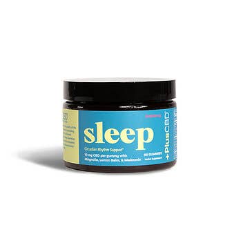 +PlusCBD™ Sleep Gummies - 10mg Raspberry 60ct