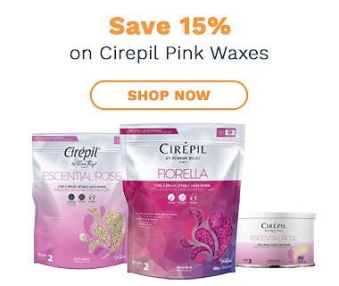 Save 15% on Cirepil Pink Waxes