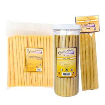 Cylinder Works Beeswax Candles