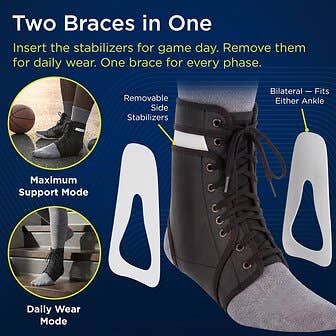 ScripHessco NEXT-GEN Lace-Up Ankle Brace