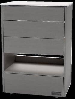OAKWORKS® Masters Collection Halo Trolley with 4 Drawers