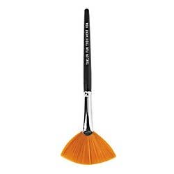 Brushup Taklon Stiff Treatment Fan Brush 2"