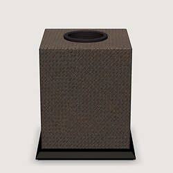 Via Motif ® Panda Boutique Tissue Box Cover W/ Base 