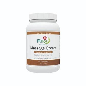 Pura 1ST Wellness™ Professional Coconut Therapy Massage Cream