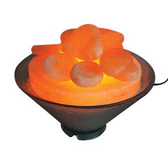 Himalayan Salt Stone Warmer with 20 Stones & Timer