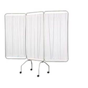 3 Panel Privacy Screen With Casters & Sure-Chek