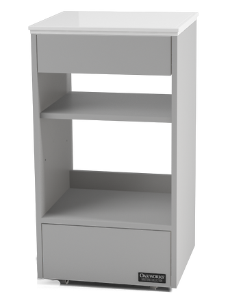 OAKWORKS® Masters Collection Halo Slimline Trolley with 2 Drawers
