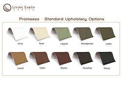 Living Earth Crafts® Ultraleather® or Promessa® Upholstery Upgrade for 5th Avenue and Mystia Pedicur