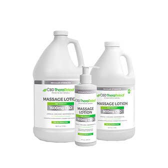 CBD TheraReleaf®  Professional Massage Lotion Regular Strength
