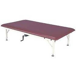 Crank Adjustable Mat Platforms - 60" x 84" - Height: 20" - 30"