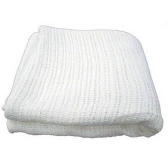 Thermal Cotton Blanket White 66"X96"