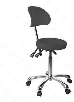 Silverfox Stool with Back, 1025B