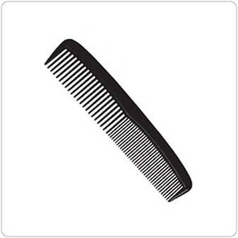 Hair Comb 5" Black Standard