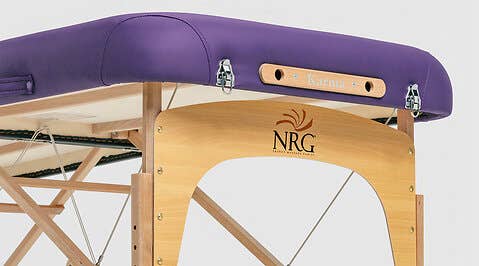 NRG Karma portable massage table detail