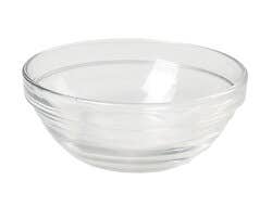Amber Glass Bowl