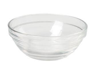 Amber Glass Bowl