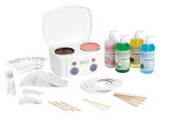Satin Smooth Professional Double Wax Warmer Kit
